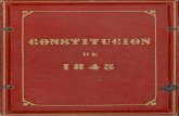 Texto íntegro de la Constitución de 1845