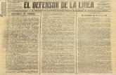 El Defensor de La Linea del 12 de octubre de 1913