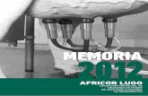 Memoria Africor Lugo 2012