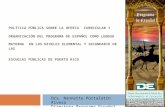 Carta Circular Programa de Español 2010-2011