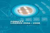 CONICYT. LOGROS 2006-2008 MAS CIENCIA Y TECNOLOGIA PARA CHILE
