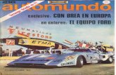 Revista Automundo Nº 218 - 8 Julio 1969