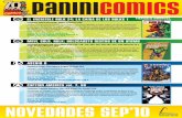 Novedades Panini para septiembre 2010