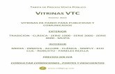 Tarifa Vitrinas Pared VTC MidiGrup