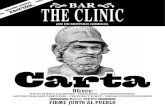 Carta Bar The Clinic