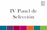 IV Panel de Seleccion