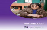 RAIS Fundación - Memoria 2011
