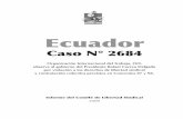 Ecuador Caso N° 2684