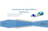 Guia de Configuracion Rapida OpenVPN