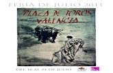 revista oficial plaza de toros valencia