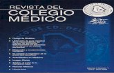 REVISTA DEL COLEGIO MEDICO VOLUMEN 6 NUMERO 1