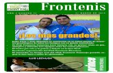 Marzo de 2012. Revista Frotenis. Número 33