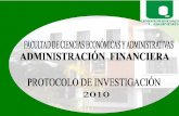 Protocolo de Administracion Financiera