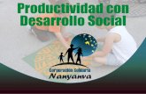 Productividad con desarrollo social