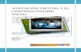 Eduación Virtual Y constructivismo Social