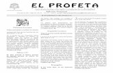 Hoja dominical "El Profeta". Domingo 15 de Abril 2012
