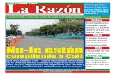 Diario La Razón, miércoles 30 de marzo