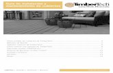 Manual instalacion timbertech y garantia 2014