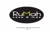 Catálogo RuMah casa & más