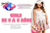 Colección Girls de 0 a 6 años.