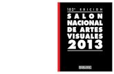 Salón Nacional de Artes Visuales 2013