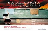 Excelencia y Calidad Académica 2014