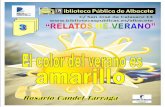 El color del verano es amarillo, de Rosario Candel Tárraga