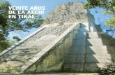 Veinte años de la AECID en Tikal