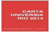 Carta Universia Rio 2014