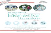 Bienestar Universitario 2015-1