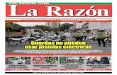 Diario La Razón jueves 14 de agosto