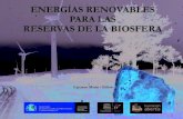 Energías Renovables para las Reservas de Biosfera