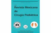 Revista Mexicana de Cirugía Pediatrica Vol. XVIII Nº 2 Abril - Junio 2014