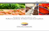 Boletín de Analisis de Mercados Internacionales JUL/AGO 2014