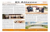 El Altavoz, edición especial por el 30 aniversario de la Anáhuac Mayab