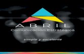 brochure ABRIL Comunicación Estratégica