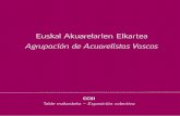 EUSKAL AKUARELARIEN ELKARTEKO Katalogoa / Catalogo Asociación acuarelistas vascos