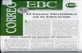 Correo  EBC 102, julio 2001