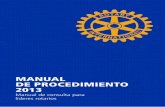 Manual de Procedimiento 2013 Rotary 035es