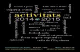Activitats 14-15