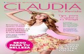 Claudia Tu Revista / Septiembre 2014