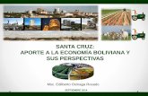 Santa Cruz: Aporte a la economía boliviana y sus perspectivas