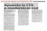 Apuesta la CFE a modernizar red