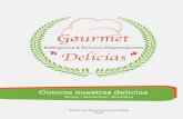 Menú Gourmet Delicias