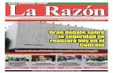 Diario La Razón lunes 20 de octubre