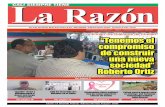 Diario La Razón, martes 28 de octubre