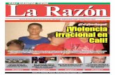 Diario La Razón miércoles 29 de octubre