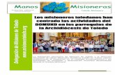 Manos Misioneras, Vigésimo quinto número de la Publicación de la Delegación Misiones de Toledo