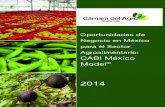 Oportunidades de Negocio en México para el Sector Agroalimentario