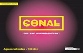 CONAL | Folleto Informativo (Booklet) #1